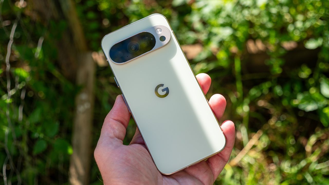 The back of the jade Google Pixel 10 Proandroidcentral.com