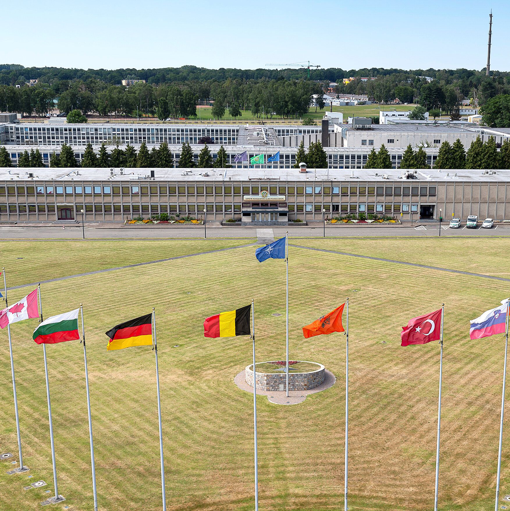 The military headquarters of NATO, known as SHAPE, in Belgium. - nytimes.com