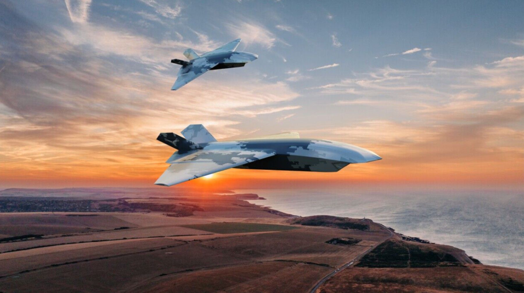 BAE Systems design for an autonomous drone intended to operate with a fighter aircraft - BAE Systems