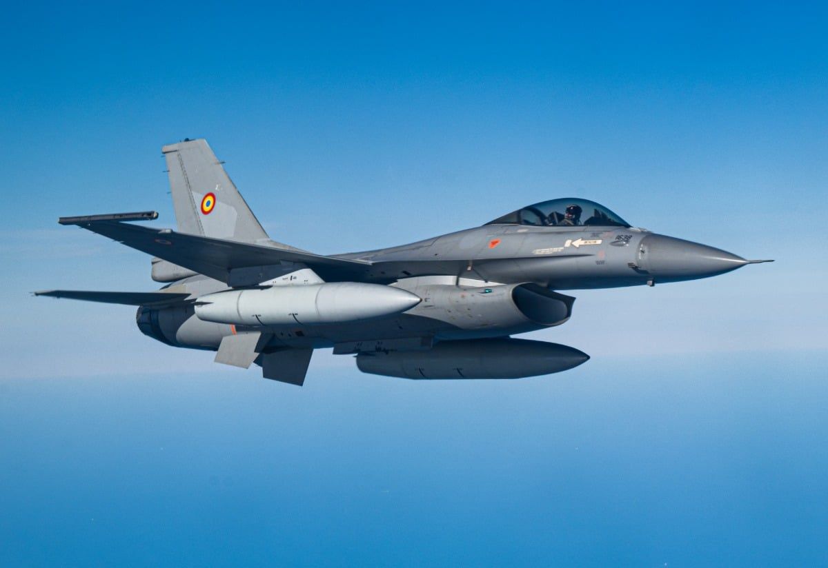 Romanian F-16 aircraft linked to the airspace interception story - defence-blog.com