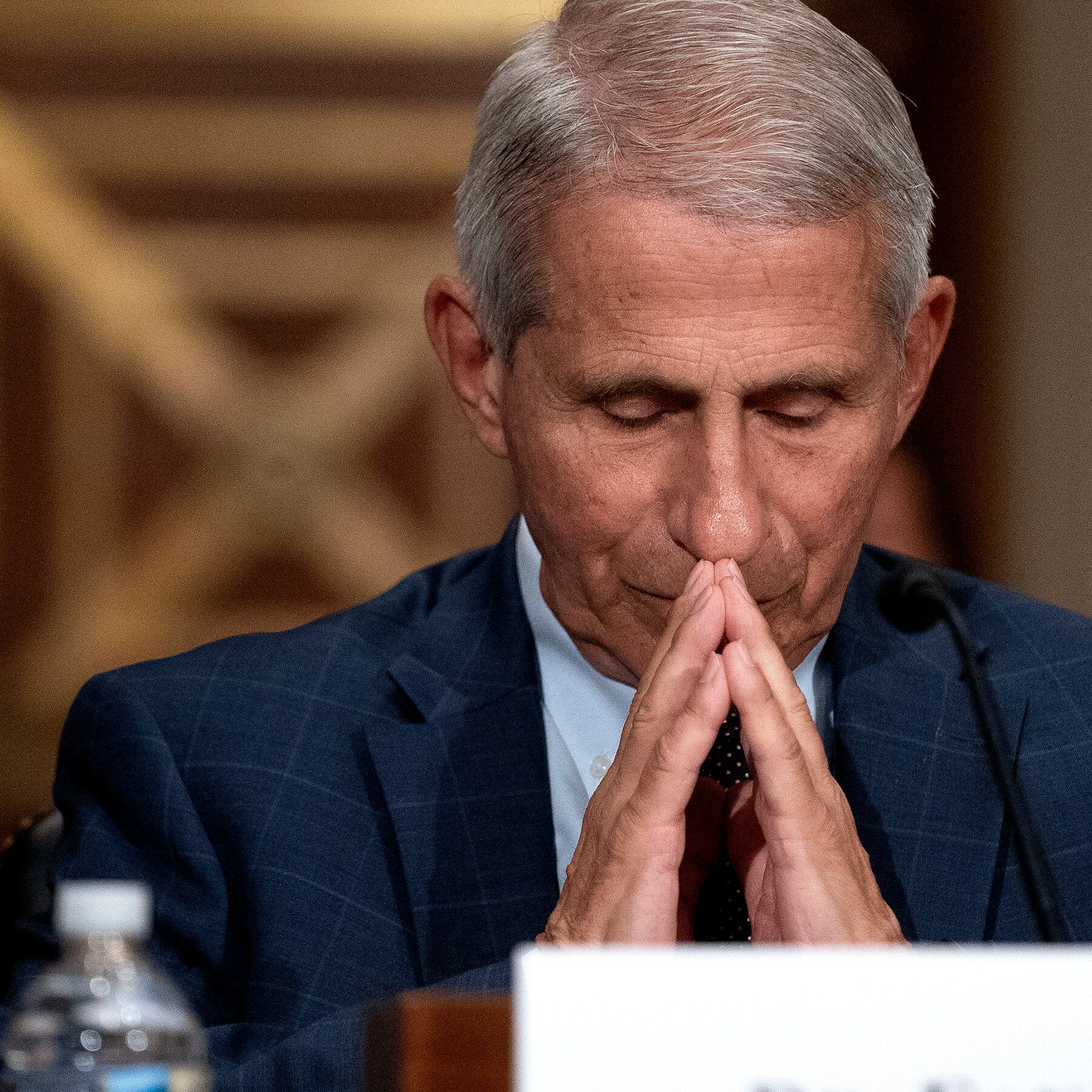 Dr. Anthony Fauci testifying before the Senate in July 2021. - nytimes.com