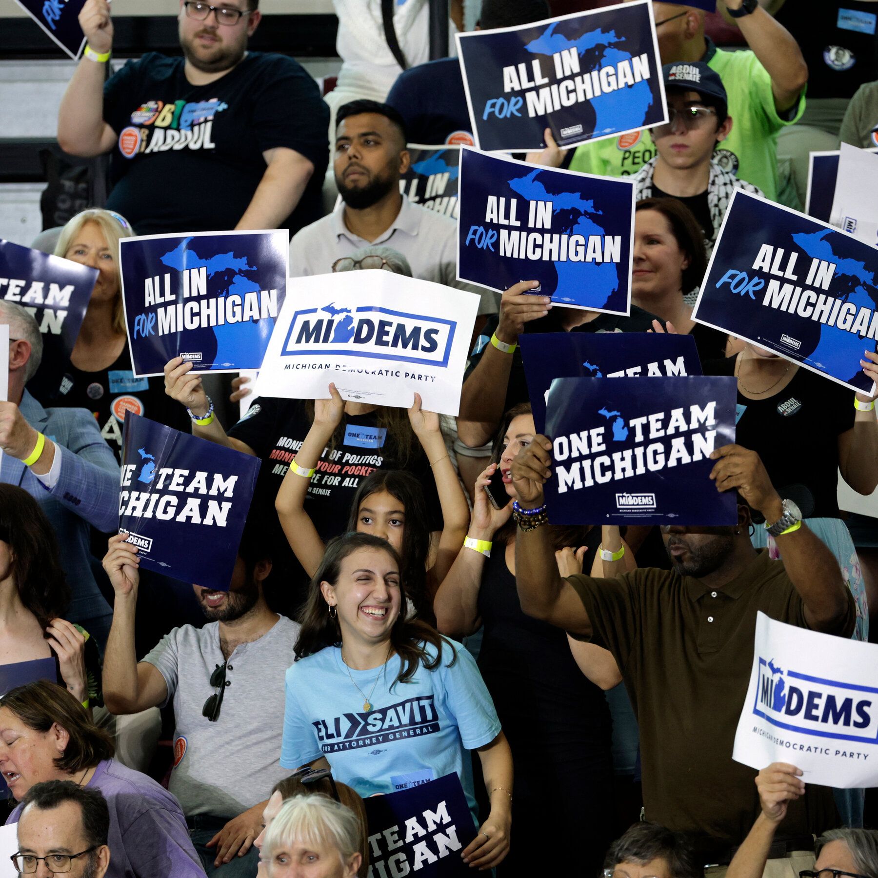 At a unity rally on Friday night in Detroit, Dr. Abdul El-Sayed, the new Democratic nominee for Senate in Michigan, was joined by other prominent Democrats in the state. - nytimes.com