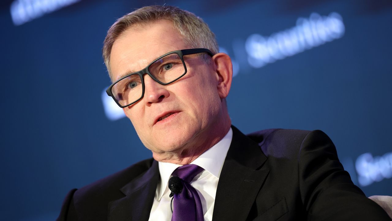 David Baszucki, founder and CEO of Roblox, participates in a discussion at the Semafor World Economy 2026 summit in Washington, DC. - Kevin Dietsch/Getty Images