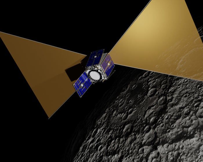 Artist’s impression of the CosmoCube mission concept for observing from the far side of the moon. - RAL Digital Creative Services/STFC/UKRI