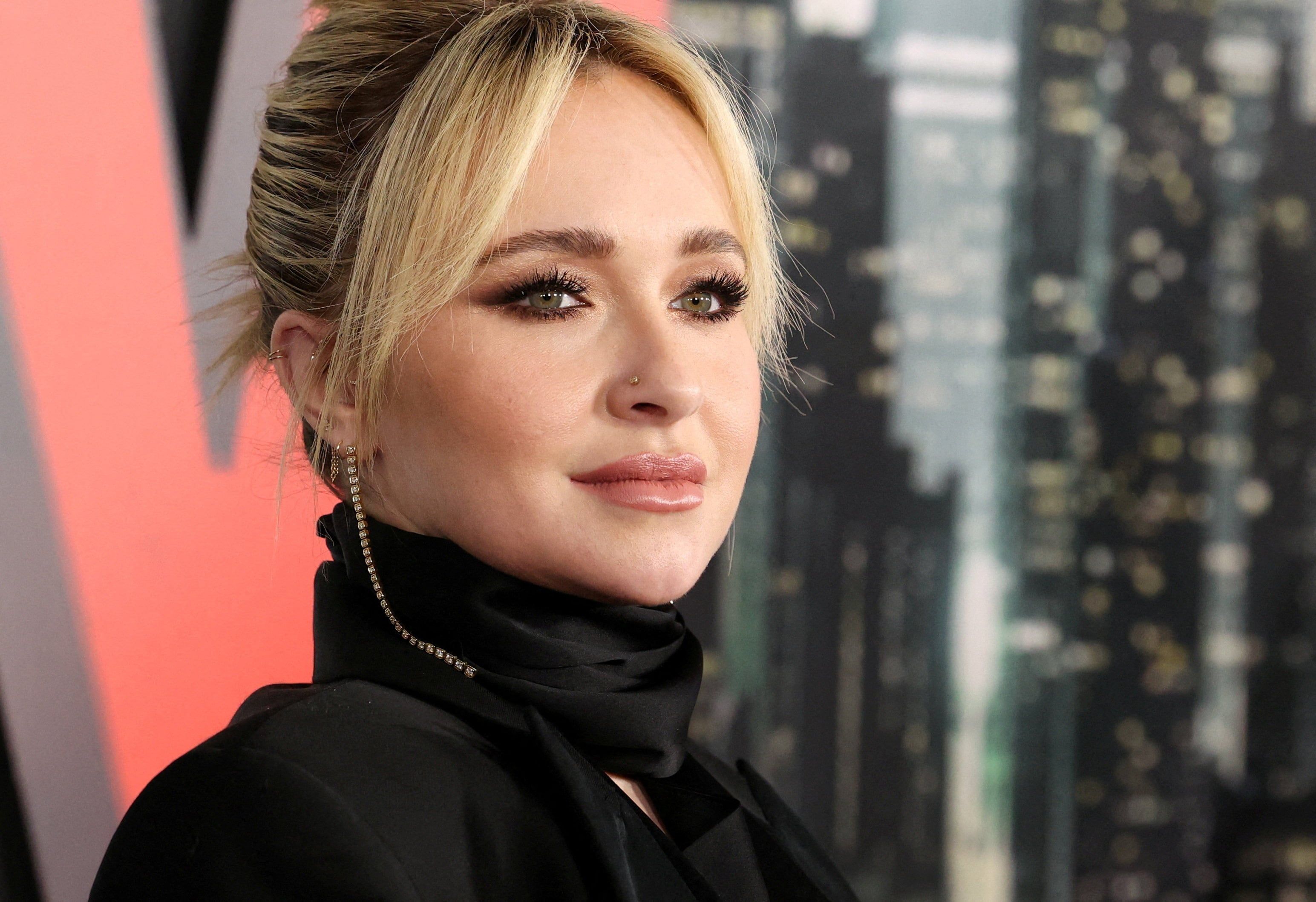 Hayden Panettiere at the premiere of Scream VI in New York City, in March 2023. - Reuters
