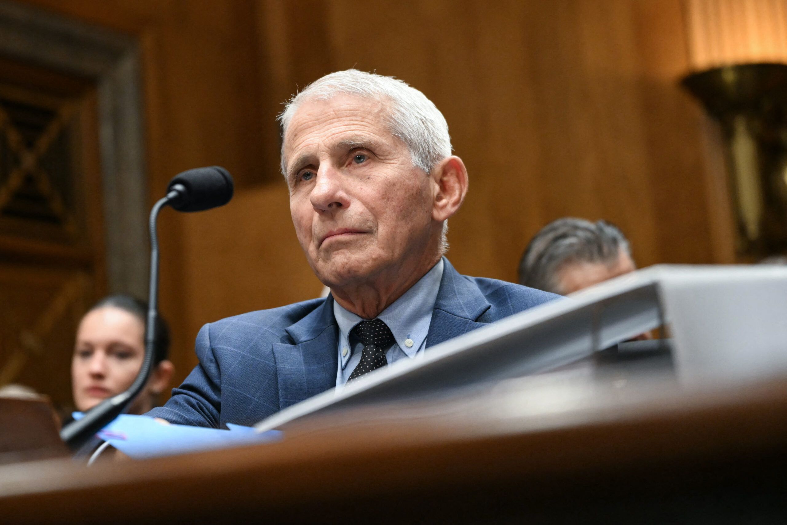 Dr. Anthony Fauci is shown in an image used with coverage of newly released vaccine-related records. - Getty Images