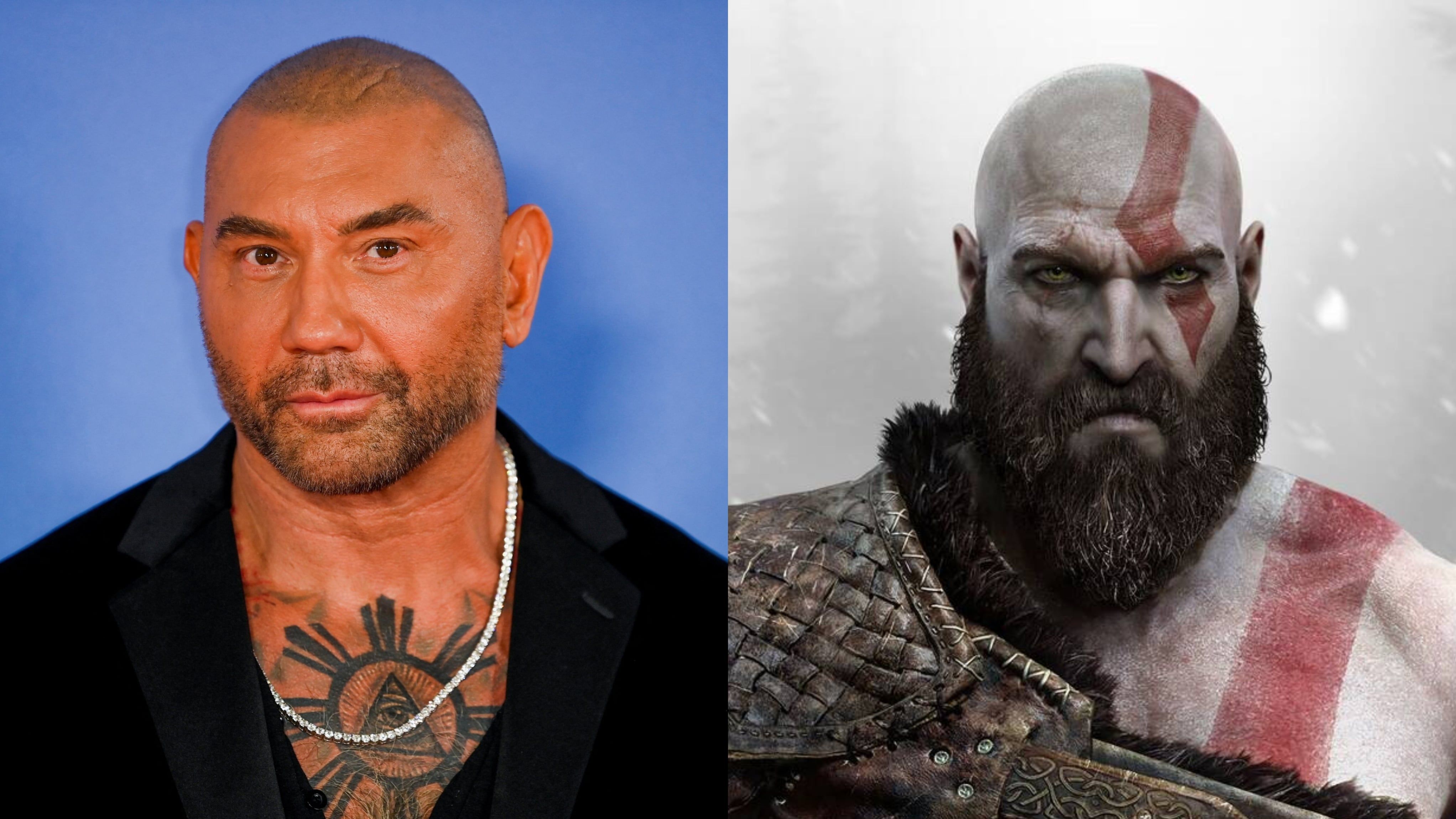 Dave Bautista assumes the role of Kratos in the God of War adaptation. - infobae.com