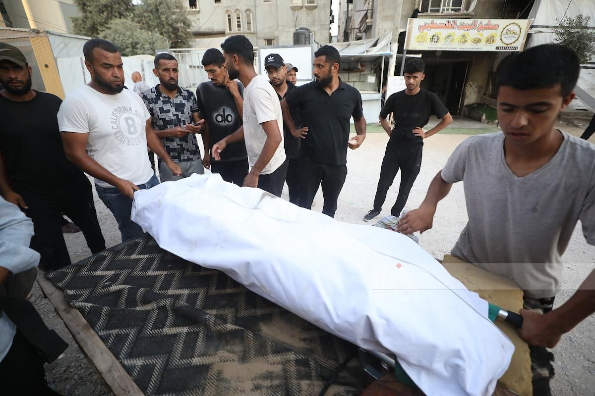 Image published with the Palestinian Information Center report on Israeli attacks in Gaza. - palinfo.com