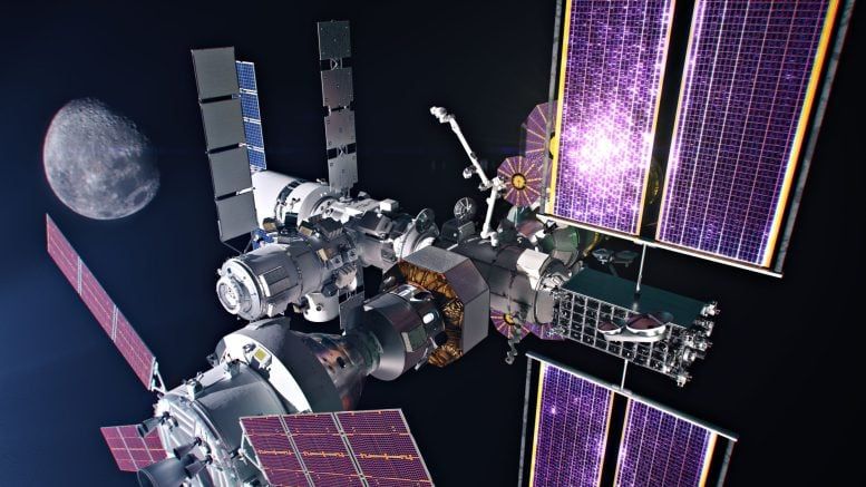 NASA Gateway lunar space station concept. - NASA