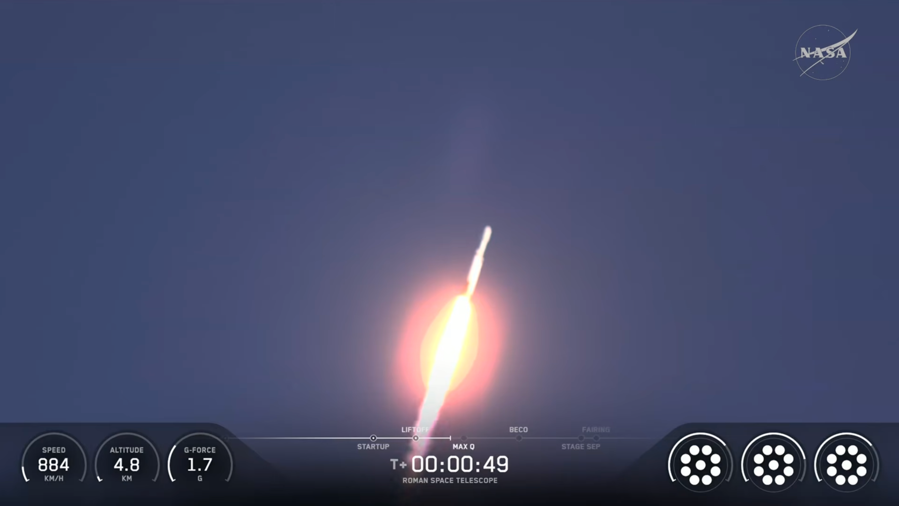 NASA’s Nancy Grace Roman Space Telescope launches aboard a SpaceX Falcon Heavy rocket. - popsci.com