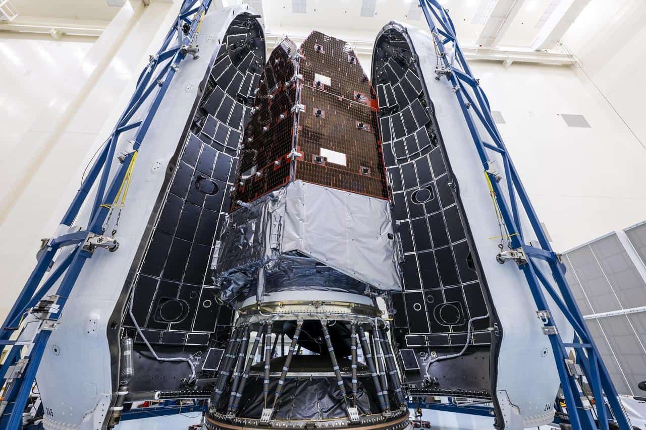 A SpaceX Falcon Heavy launches NASA's Nancy Grace Roman Space Telescope from Florida. - SpaceX
