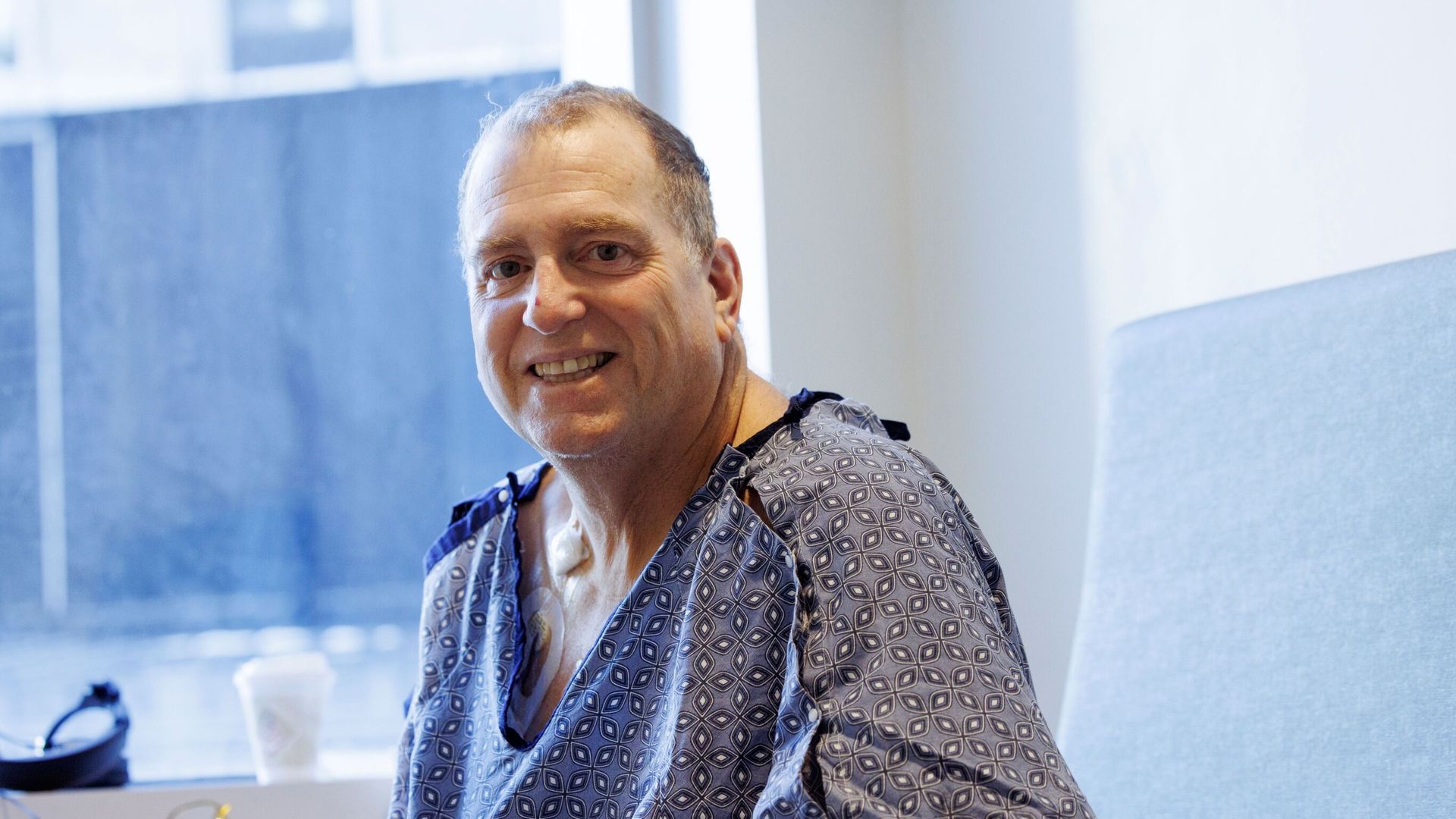 Tim Andrews was 66 when he had the first-of-its-kind transplant. - Massachusetts General Hospital / PA
