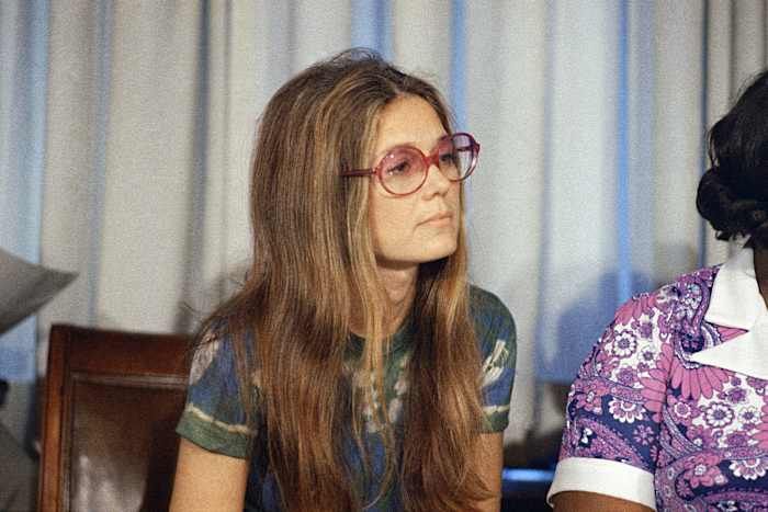 Women's rights spokeswoman Gloria Steinem attends a news conference at the American Civil Liberties Union office in New York, July 12, 1973. - AP Photo/Richard Drew