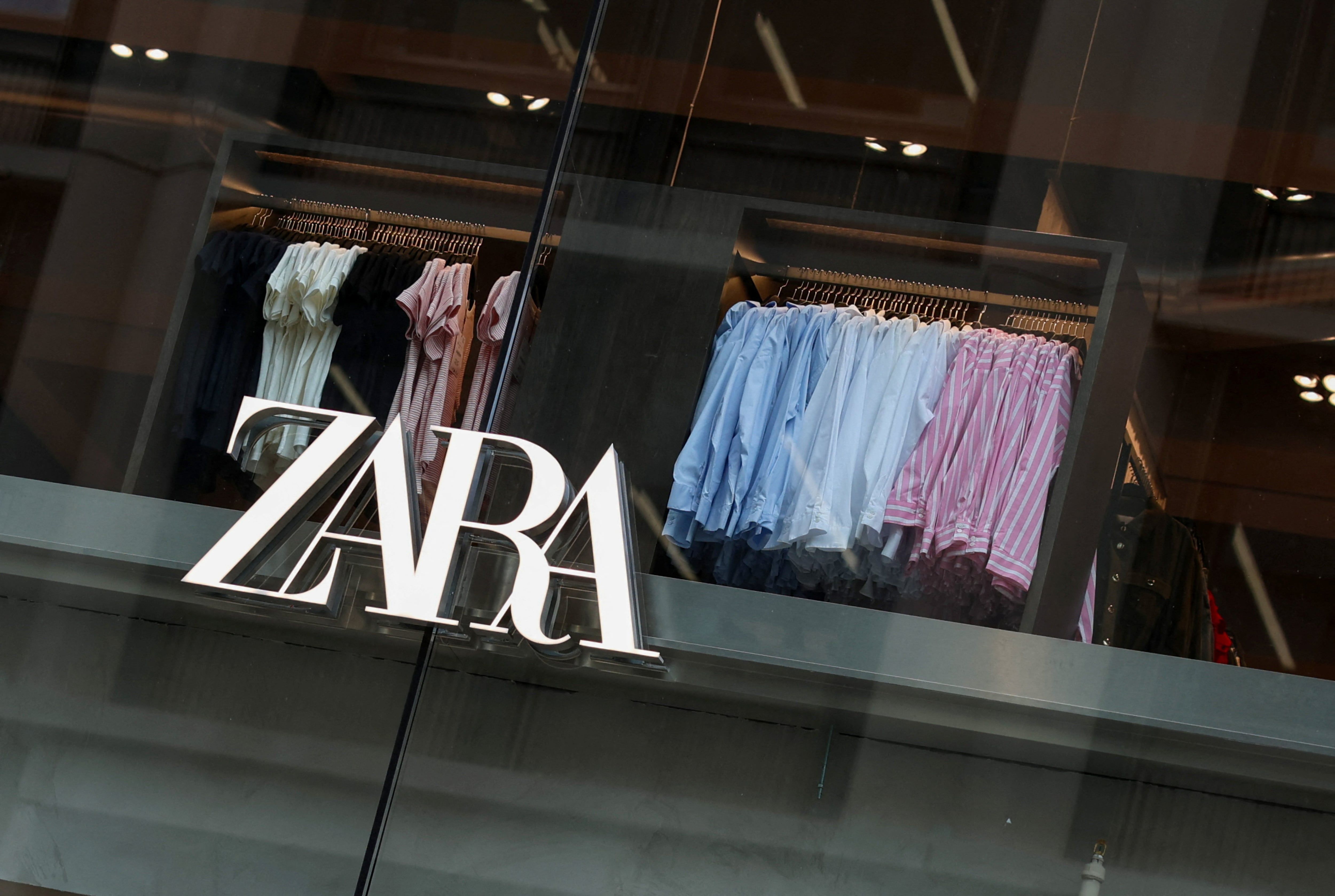 The Zara logo at a store in London in September 2026. - elpais.com