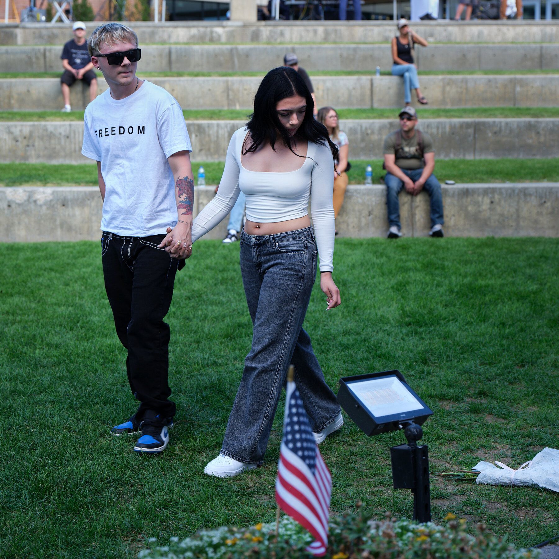 The Utah Valley University campus in Orem, Utah, on Thursday, a year after Charlie Kirk was killed while speaking to students. - nytimes.com