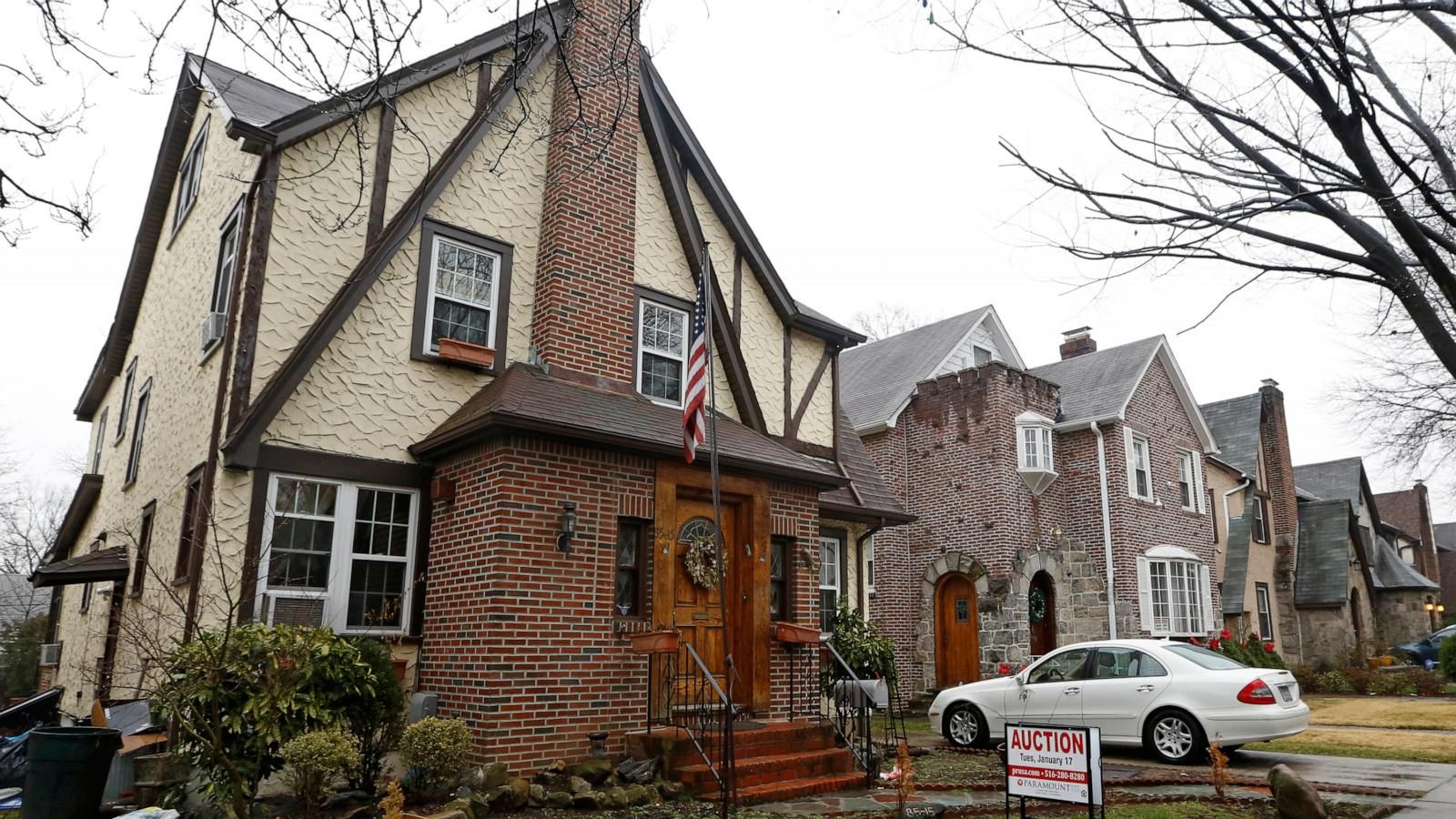 Trump's former childhood home in Queens - Kathy Willens/AP